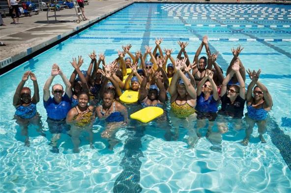 Group Photo Swim 1922 Clinic